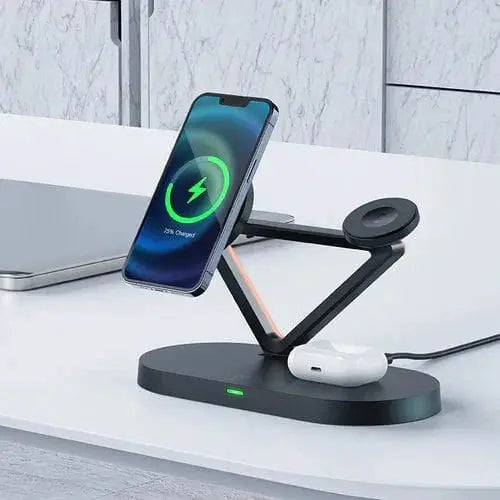BroDeals mobile phone accessories 45W Premium 3 in 1 Wireless Charging Station 45W Premium 3 in 1 Wireless Charging Station
