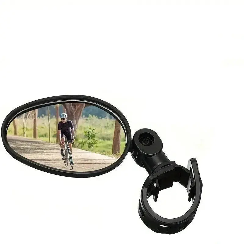Habicare SS Acrylic Convex Bicycle Handlebar Mirrors (1pc or 2pcs) Acrylic Convex Bicycle Handlebar Mirrors (1pc or 2pcs)