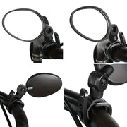 Habicare SS Acrylic Convex Bicycle Handlebar Mirrors (1pc or 2pcs) Acrylic Convex Bicycle Handlebar Mirrors (1pc or 2pcs)