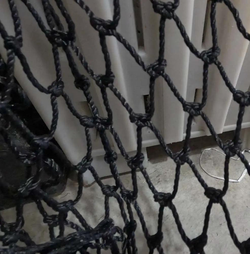 Cray Pot Mesh 120ply 3inch 20MD Black per meter – view 2