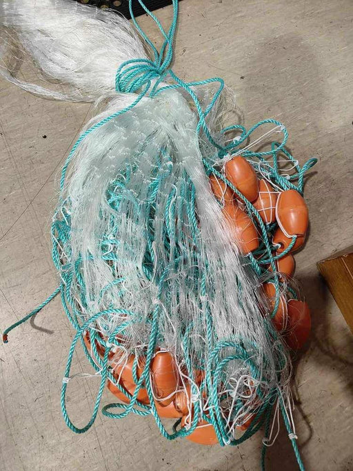 Mullet Net Floating Multi-Mono 90mm Mesh Orange Floats