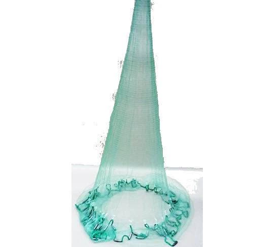 6Ft Radius 1 inch Cast Net Japanese Style Green