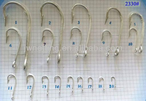 Kirby Hooks Small # 20 to #1 Large Bulk 100pcs