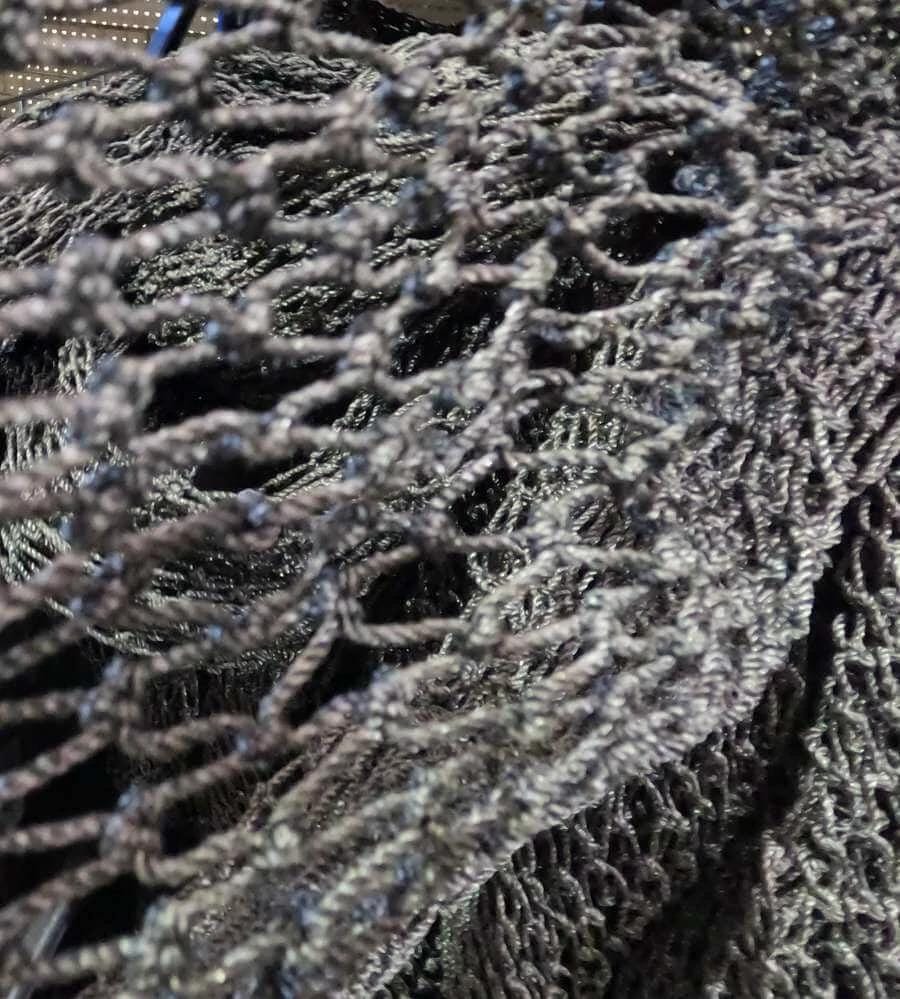 Cray Mesh 45PLY 1.5 inches 40MD Black per meter