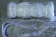 Action Fishing Nets Unslung Mesh AFM-10A   80M 0.50mm x 90mm x 25md Snow white AFM10A 80M 0.50mm Net By Action Fishing Nets