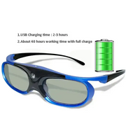 Habicare 9eight5 Active Shutter 3D Glasses (96–144Hz) for Projectors Active Shutter 3D Glasses (96–144Hz) for Projectors