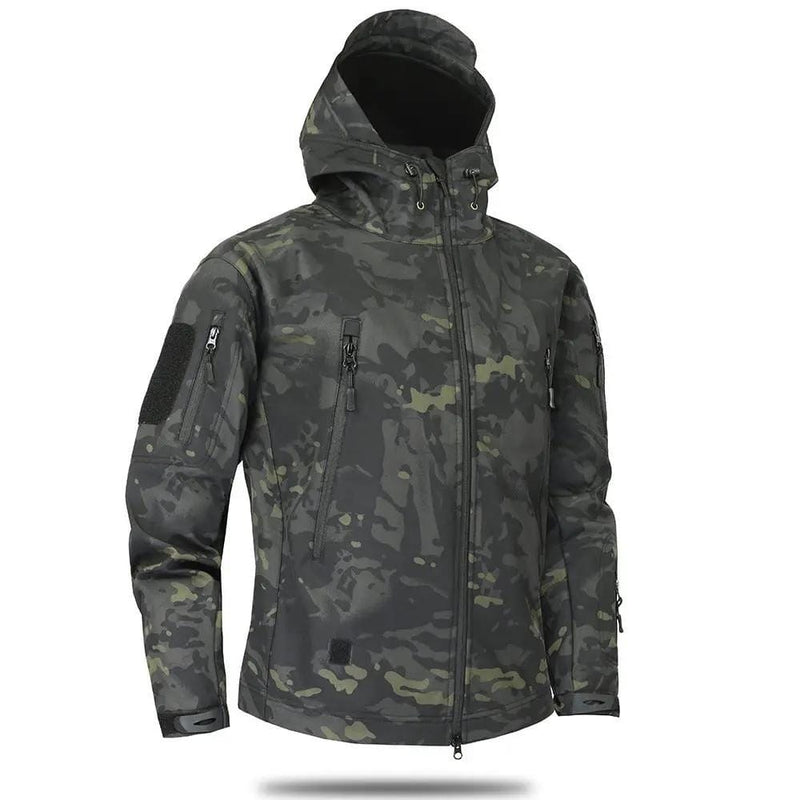 Mead's Supply & Equipment Outfitters limited Digital Camo Waterproof Mountaineering Jacket Windproof Breathable Unisex Digital Camo Waterproof Mountaineering Jacket