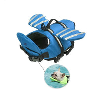 Adjustable Dog Life Jacket with Chin Float & Rescue Handle – view 2
