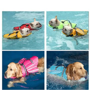 Adjustable Dog Life Jacket with Chin Float & Rescue Handle – view 9