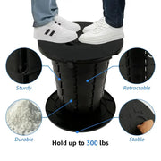 Habicare SS Adjustable Folding Portable Camping Toilet Adjustable Folding Portable Camping Toilet
