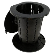 Habicare SS Adjustable Folding Portable Camping Toilet Adjustable Folding Portable Camping Toilet