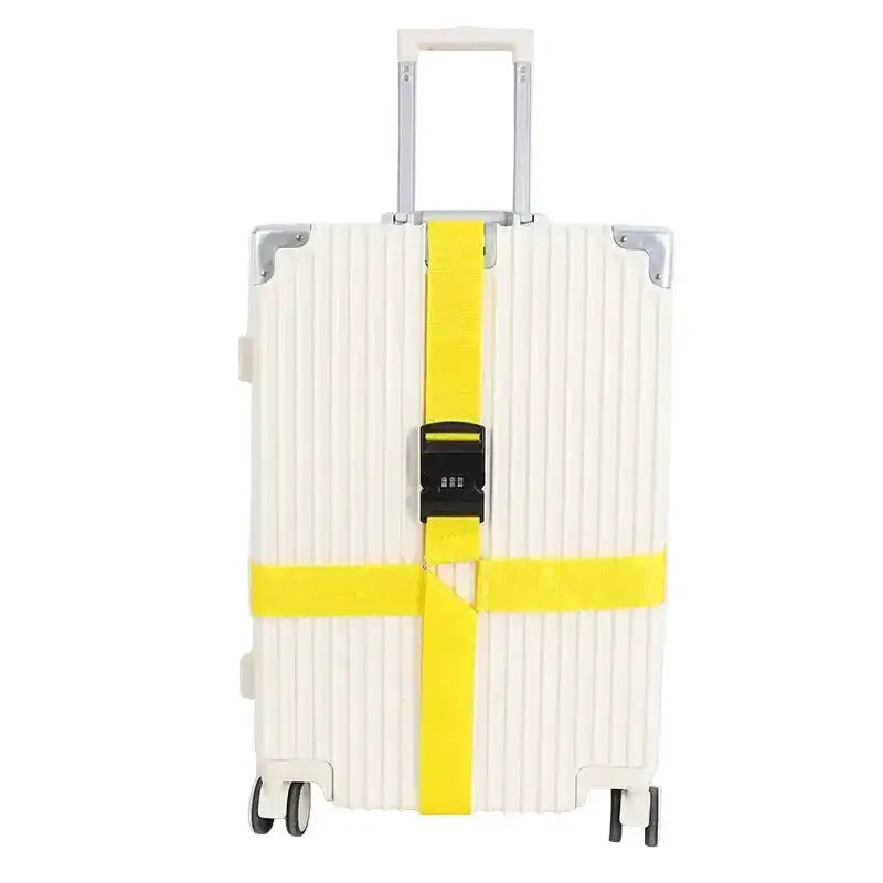 Adjustable Locking Luggage Strap with Buckle (different colours available) – view 2