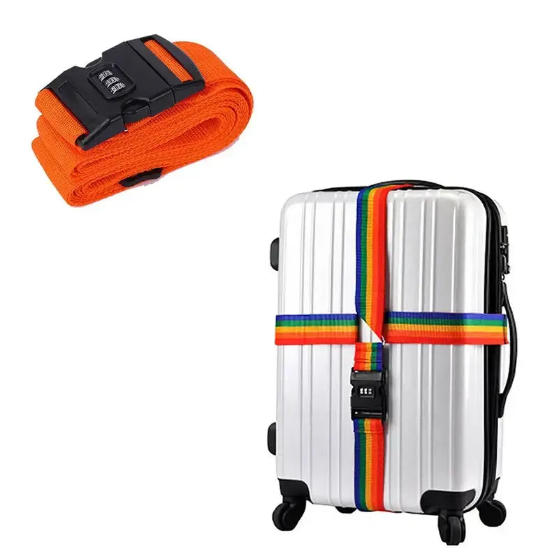 Adjustable Locking Luggage Strap with Buckle (different colours available) – view 6