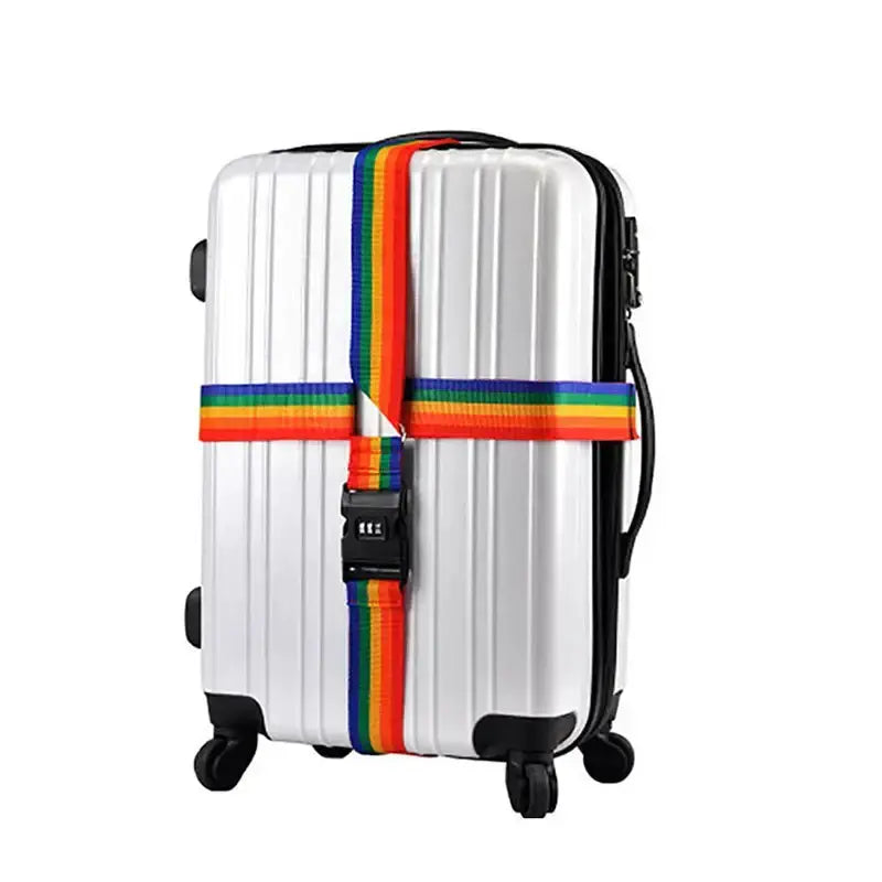 Adjustable Locking Luggage Strap with Buckle (different colours available) – view 1