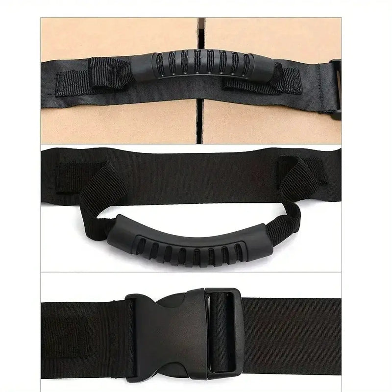Habicare SS Adjustable Luggage Strap with Handle Adjustable Luggage Strap with Handle