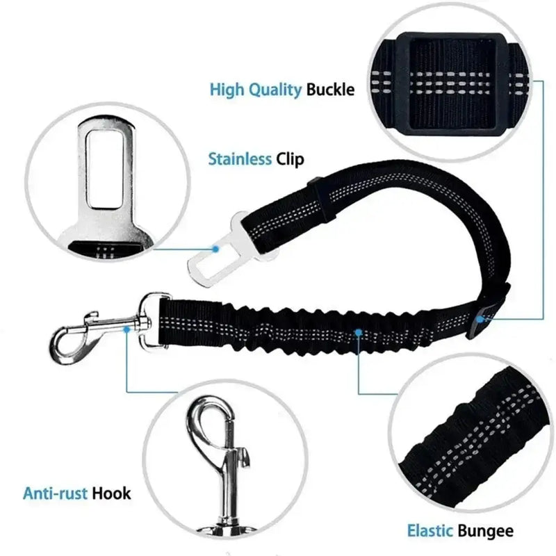 Adjustable Vehicle Harness for Dogs (available in different colors) – view 6