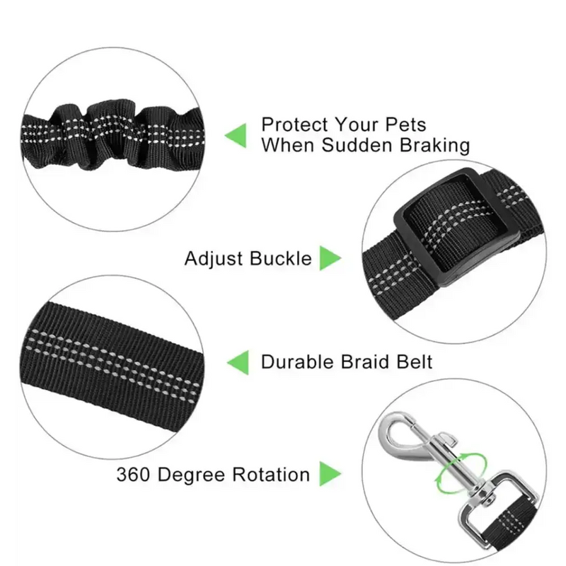 Adjustable Vehicle Harness for Dogs (available in different colors) – view 8