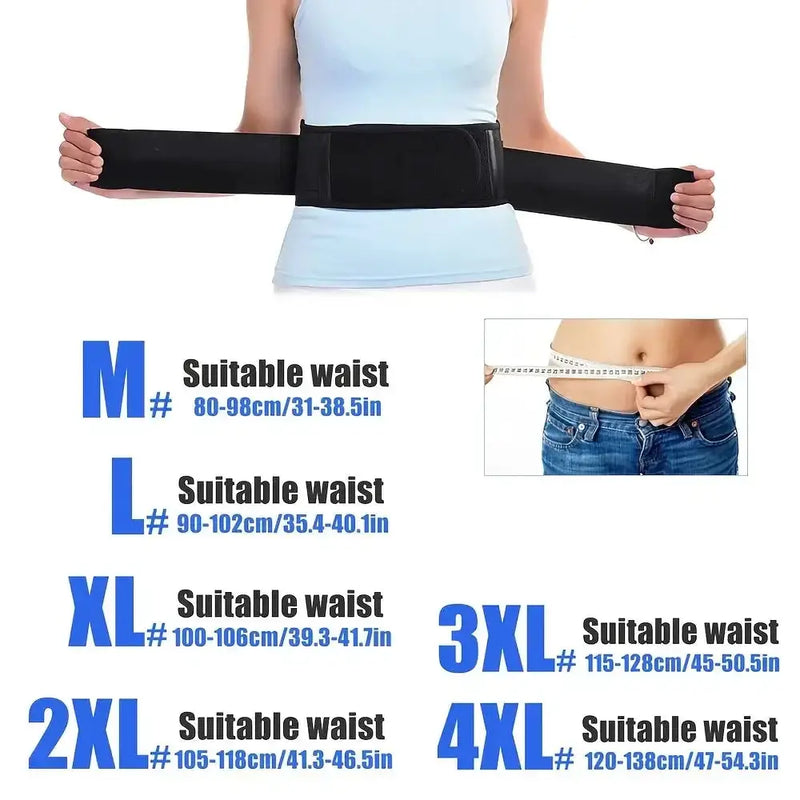 Adjustable Heated Waist Belt Brace (different sizes available) – view 7