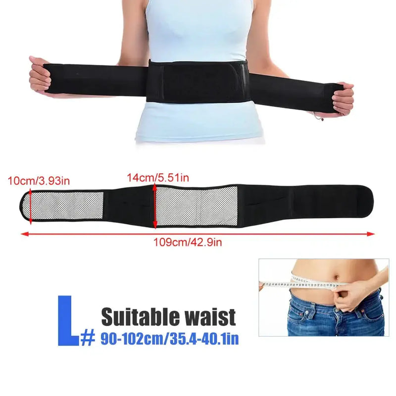 Adjustable Heated Waist Belt Brace (different sizes available) – view 16