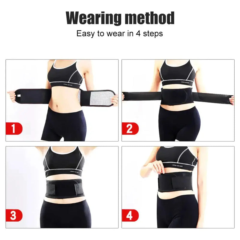 Adjustable Heated Waist Belt Brace (different sizes available) – view 6