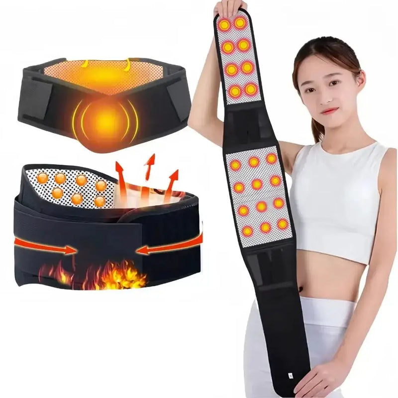 Habicare HBC Adjustable Waist Tourmaline Self-Heating Therapy Belt Adjustable Waist Tourmaline Self-Heating Therapy Belt