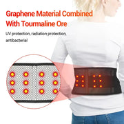 Habicare HBC Adjustable Waist Tourmaline Self-Heating Therapy Belt Adjustable Waist Tourmaline Self-Heating Therapy Belt