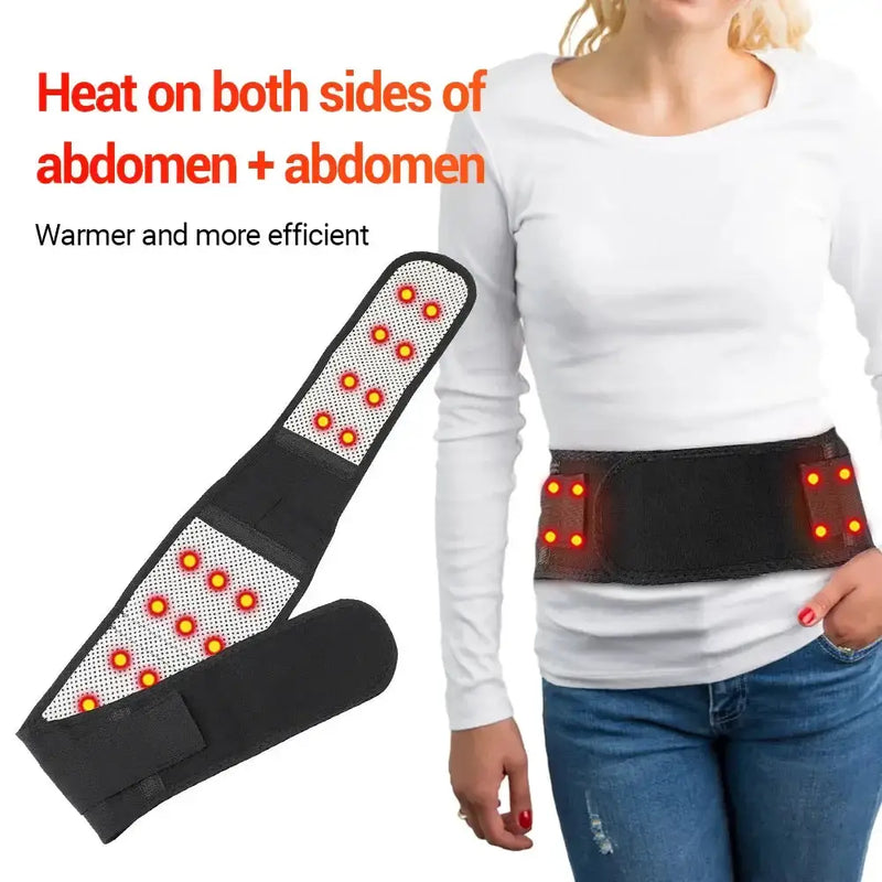 Habicare HBC Adjustable Waist Tourmaline Self-Heating Therapy Belt Adjustable Waist Tourmaline Self-Heating Therapy Belt