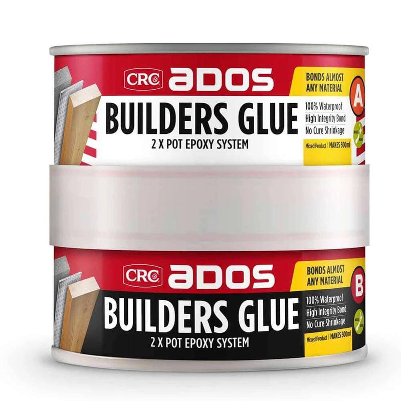 CRC Builders Glue 500ml Weatherproof Epoxy For DIY Pros