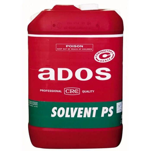 ADOS Solvent PS 20L Mild Adhesive Cleaning Solvent For Dried Adhesive Residue On Surfaces CRC