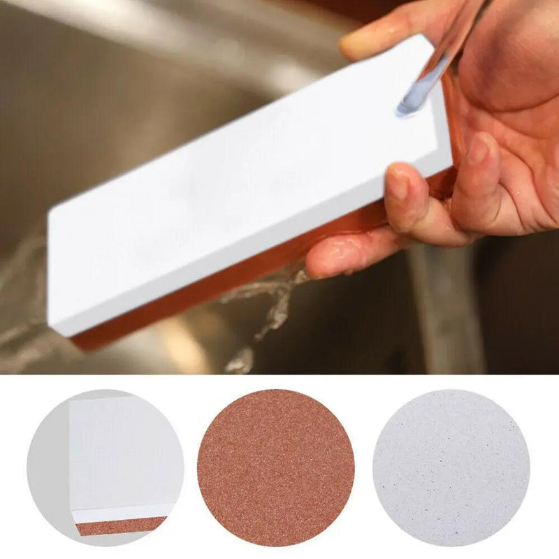 Dual Water Stone 3000/8000 Whetstone Knife Sharpener Sharpening Flattening – view 3