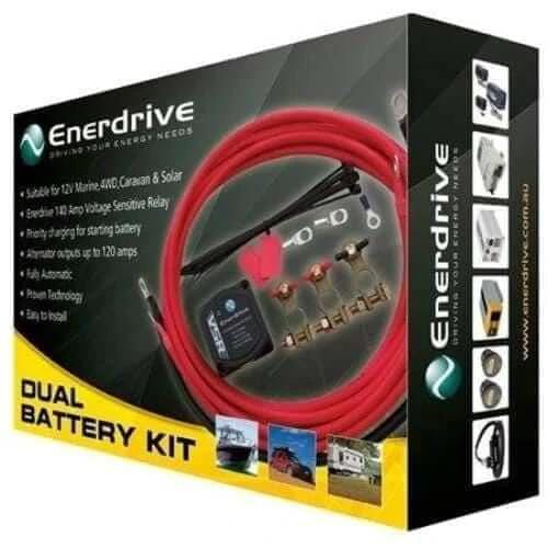 Enerdrive Dual Battery Kit 12V for Marine, RV and 4WDs with Automatic Isolation and Smart Charging