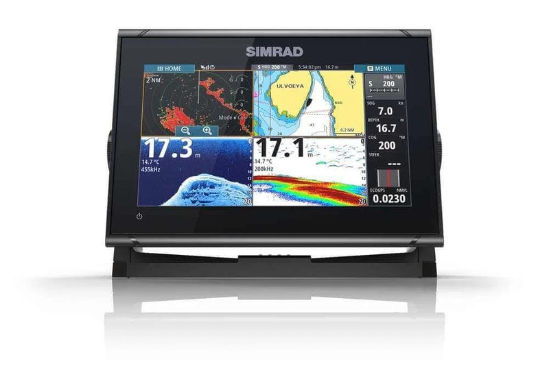 Simrad GO9 XSE 9in Active Imaging Chartplotter for Anglers