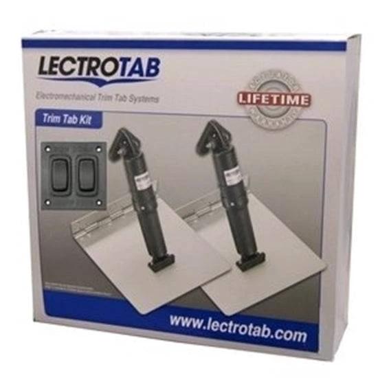 Lectrotab 9x9 Trim Tab Kit Controller Actuators Non Hydraulic Electromechanical Auto Retract for Boats