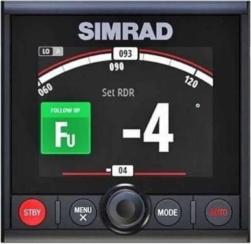Simrad AP44 Autopilot Controller For Precise Helm Control And Bright Color Display For Mariners