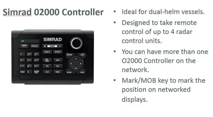 R2009 Radar Control Unit Advance Trident Marine Display High Brightness Rugged Intuitive Controls NMEA Connectivity – view 2