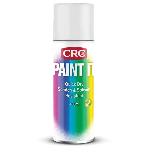 Wholesale CRC Paint It Gloss White 400ml - Spray Paint (Pack of 6)