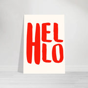 Blank Wall Print Shop Print Material Hello Hello