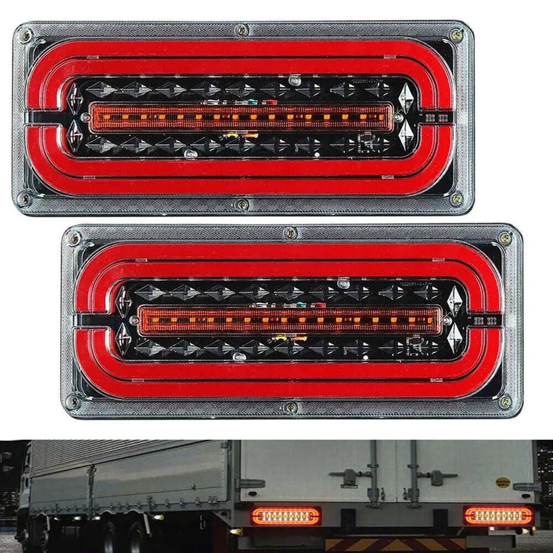 salelink.co.nz Unbranded 24V LED Tail Lights Trailer Lights 24V LED Tail Lights for Trailers and Trucks