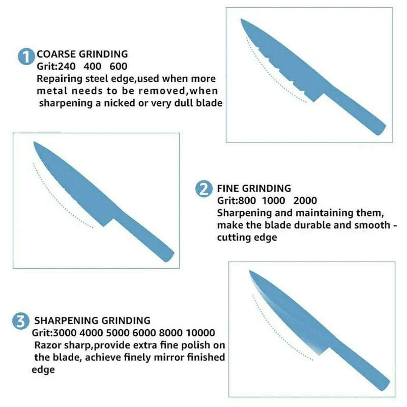 Dual Water Stone 3000/8000 Whetstone Knife Sharpener Sharpening Flattening – view 6