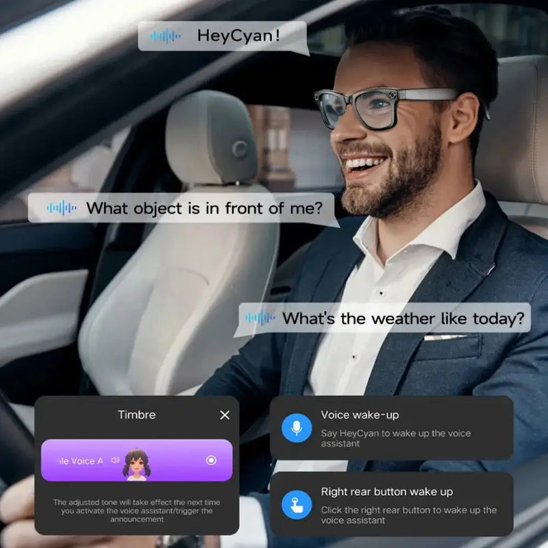 AI Smart Glasses – 4K Camera, Translation, Music & Calls (4 models available) – view 20