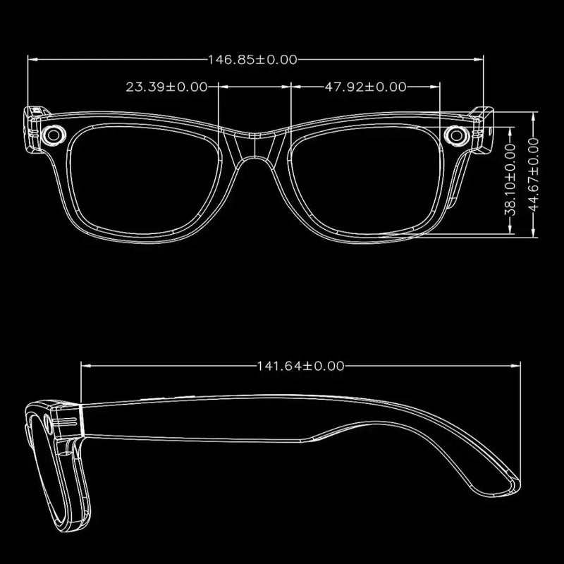 AI Smart Glasses 800W Camera – Photo/Video & Calls (different models available) – view 19