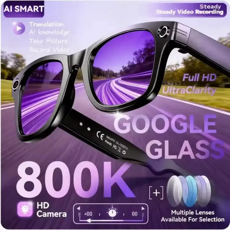 AI Smart Glasses 800W Camera – Photo/Video & Calls (different models available) – view 2
