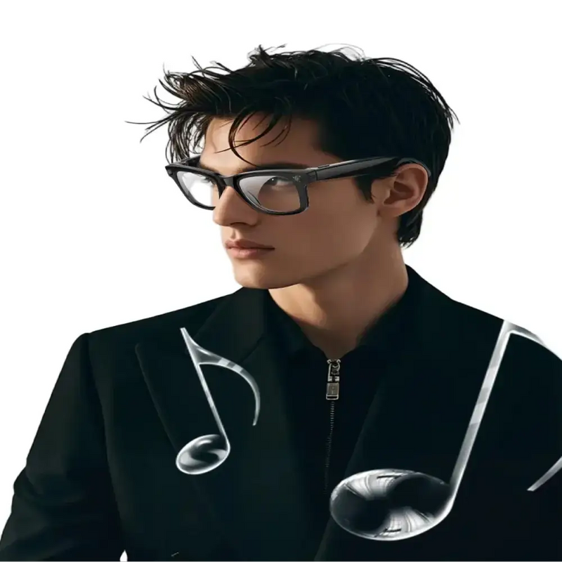 Habicare 9eight5 AI Smart Glasses with 5MP Camera & Bluetooth AI Smart Glasses with 5MP Camera & Bluetooth