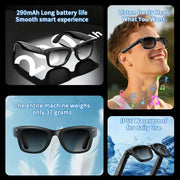 Habicare 9eight5 AI Smart Glasses with 5MP Camera & Bluetooth AI Smart Glasses with 5MP Camera & Bluetooth