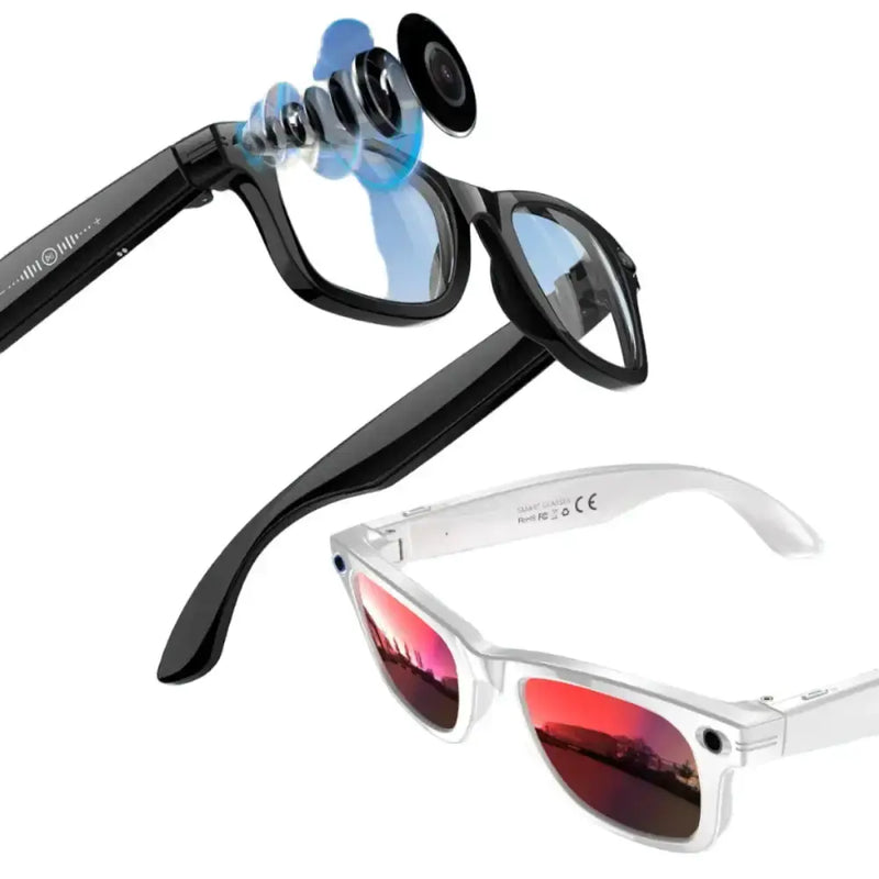 Habicare 9eight5 AI Smart Glasses with 5MP Camera & Bluetooth AI Smart Glasses with 5MP Camera & Bluetooth