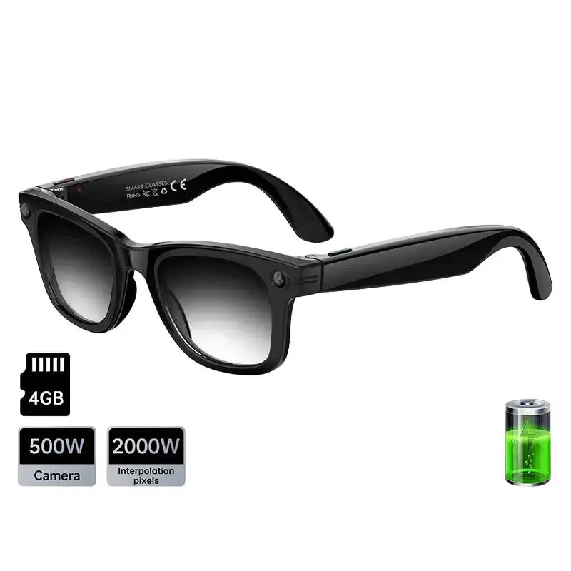 Habicare 9eight5 AI Smart Glasses with 5MP Camera & Bluetooth AI Smart Glasses with 5MP Camera & Bluetooth