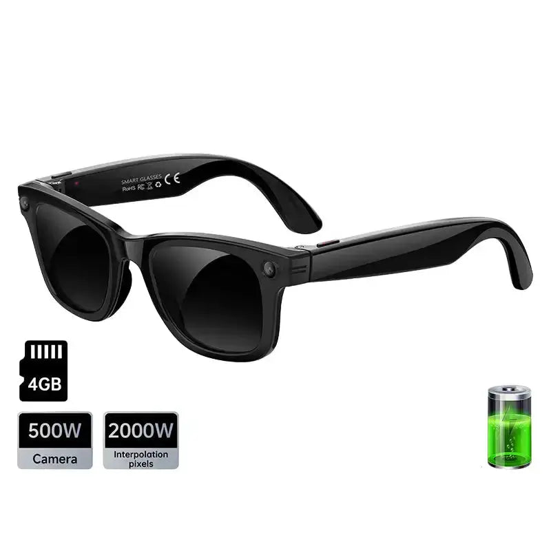 Habicare 9eight5 AI Smart Glasses with 5MP Camera & Bluetooth AI Smart Glasses with 5MP Camera & Bluetooth