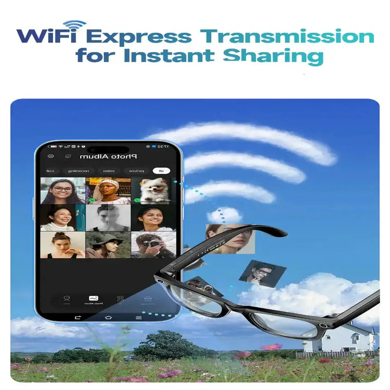 AI Smart Glasses with Camera & Bluetooth Call (different models available) – view 10