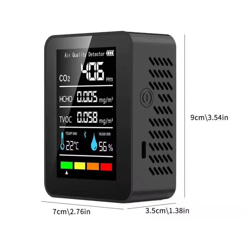 9eight5 Tools & Kits (multipurpose) Air Quality Monitor - 5 in 1 Air Quality Monitor - 5 in 1