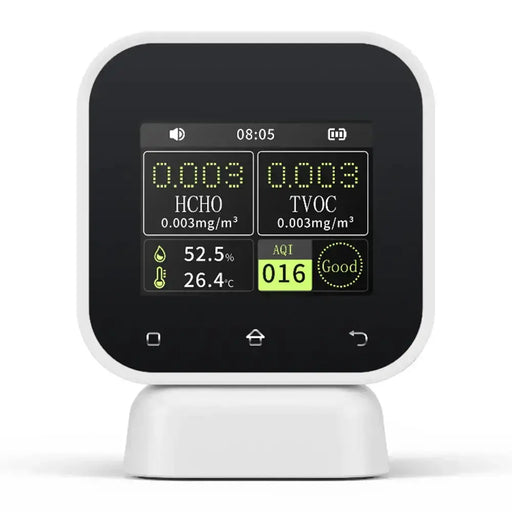 Air Quality Monitor – Real-Time Formaldehyde & TVOC Tester – view 1